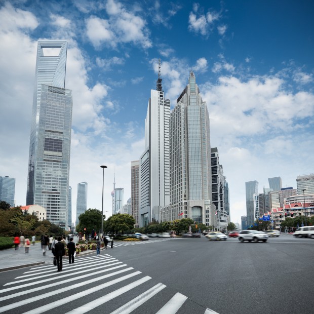 the century avenue in shanghai