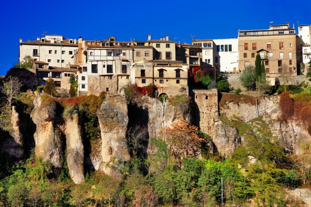 amazing city on rocks , Spain - Cuenca