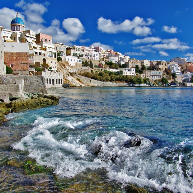 Syros island, Cyclades, Greece