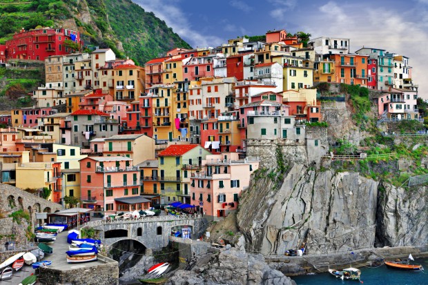 scenic Italy. Monarolla village, Cinque terre