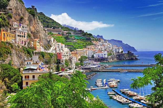 stunning Amalfi coast. Italy