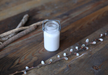 DIY Homemade Coconut Milk Shampoo -