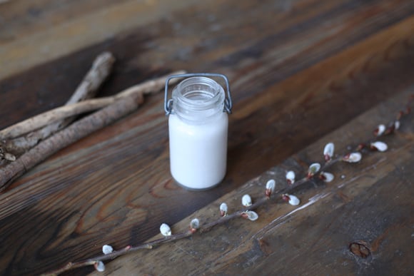 DIY Homemade Coconut Milk Shampoo -