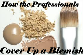 How To Cover Up a Blemish Professionally -