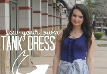 Tank Dress DIY -