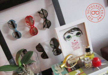 DIY Sunglass Display -