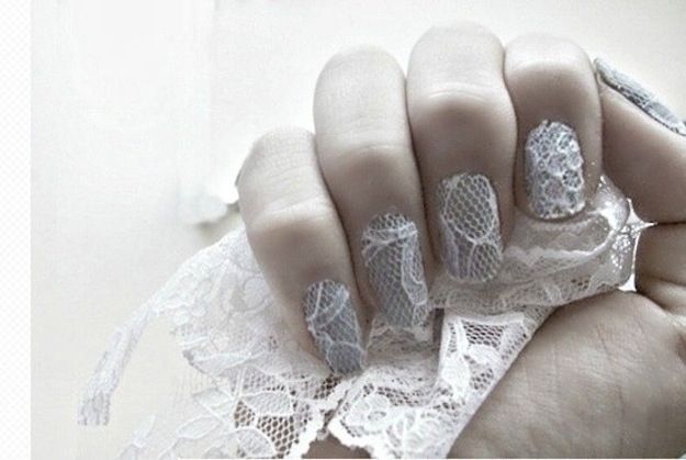24 Delightfully Cool Ideas For Wedding Nails - weddings, nails, fashion, diy