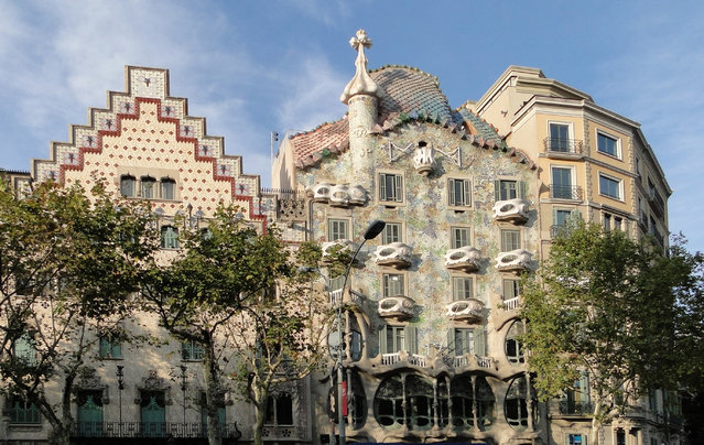 Casa Batllo By Antoni Gaudi -