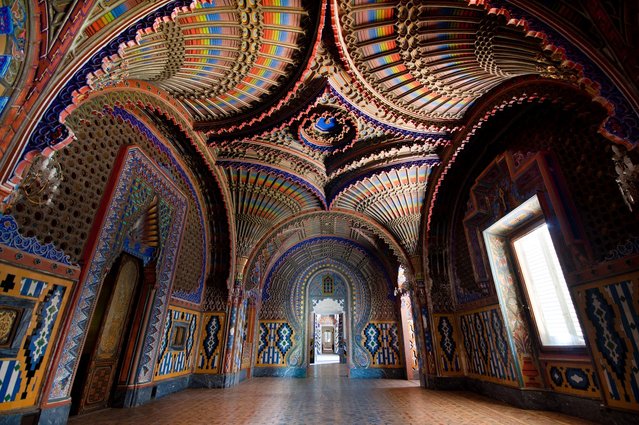 Italian Peacock Room In Tuscany -