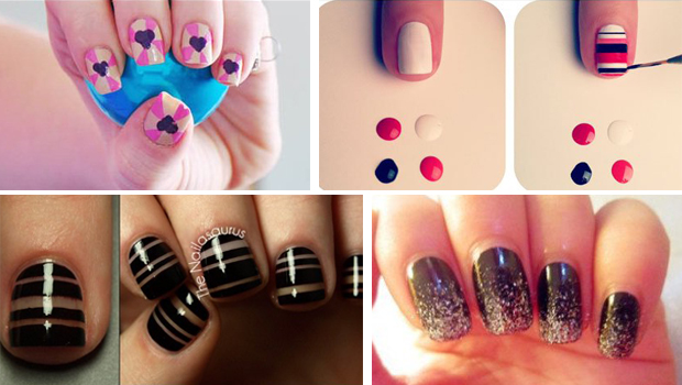 38 Interesting  Nail Art Tutorials - tutorials, Nails art, nail, interesting nail art