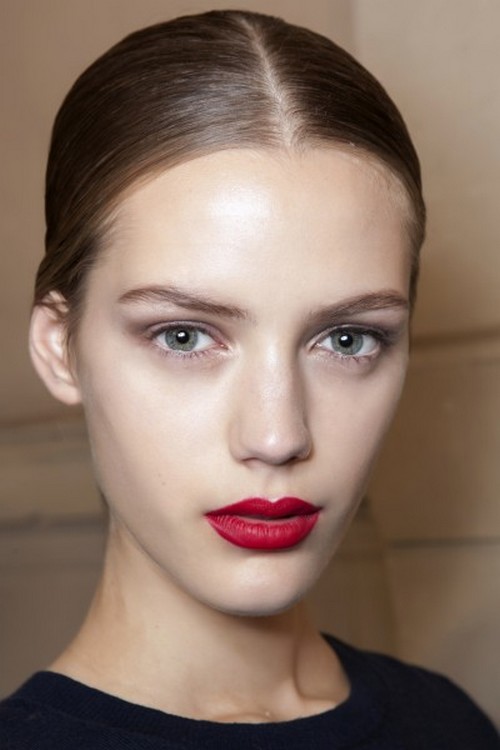 25 glamorous makeup ideas with red lipstick (2)
