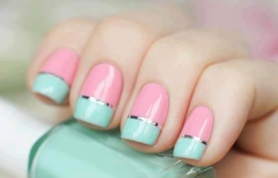 34 Amazing DIY Nail Art Ideas Using Scotch Tape (6)