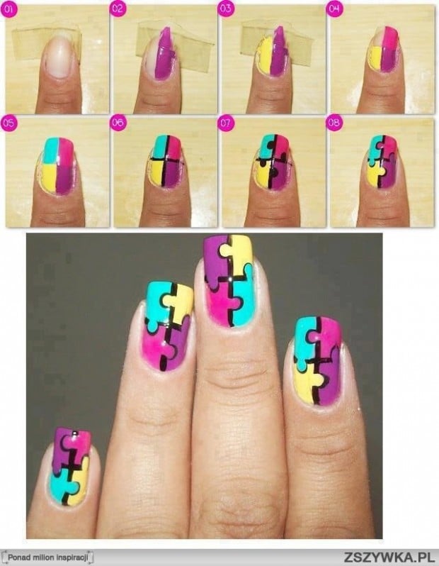 39 Interesting Nail Art Tutorials (17)