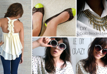34 Creative and Useful DIY Fashion Ideas - Useful, ideas, fashion, diy