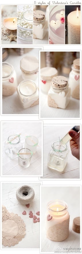 22 Amazing DIY Candles and Candles Holders Ideas (7)