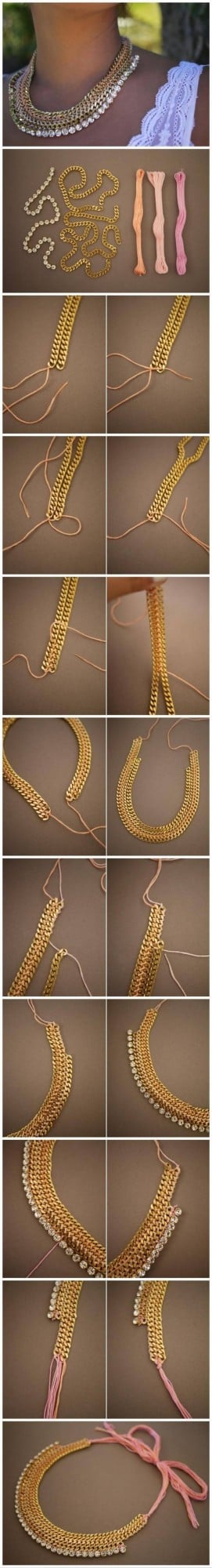 22 Gorgeous DIY Necklaces 25