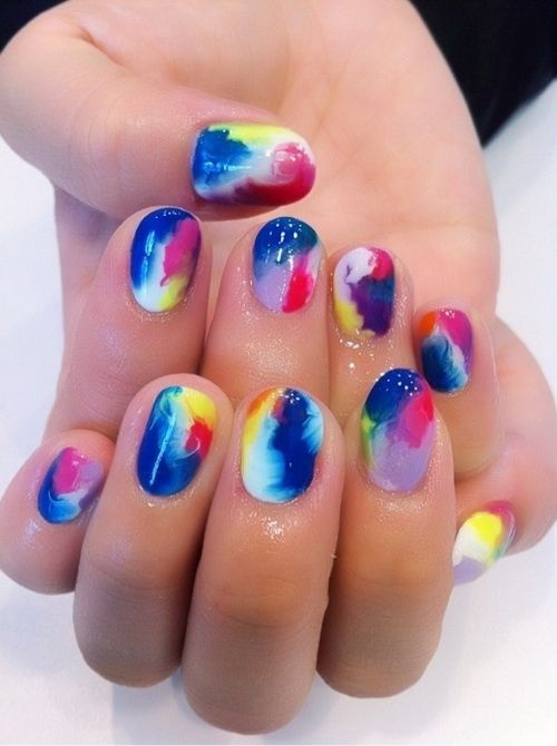 25 Cool Colorful Nail Art Ideas (14)