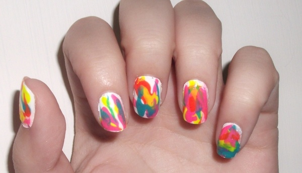 25 Cool Colorful Nail Art Ideas (9)