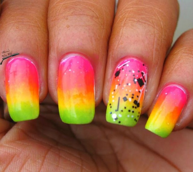 25 Crazy Summer Nail Design Ideas (12)