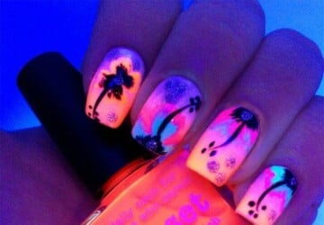 25 Crazy Summer Nail Design Ideas - summer trend, summer nail design, neon nails, Nails art, nail design ideas, Crazy