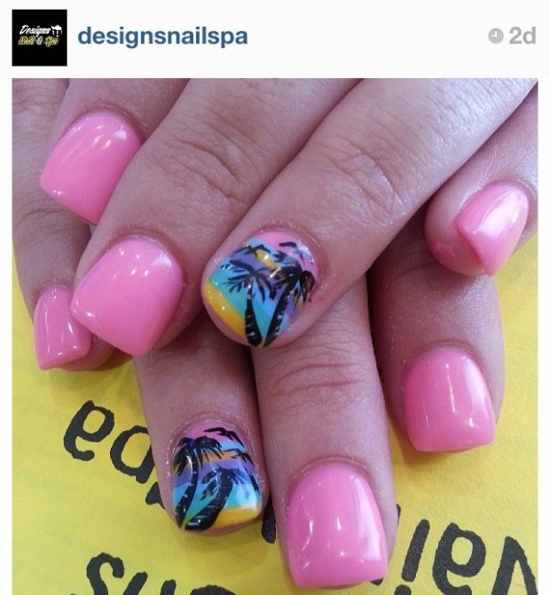 25 Crazy Summer Nail Design Ideas (8)