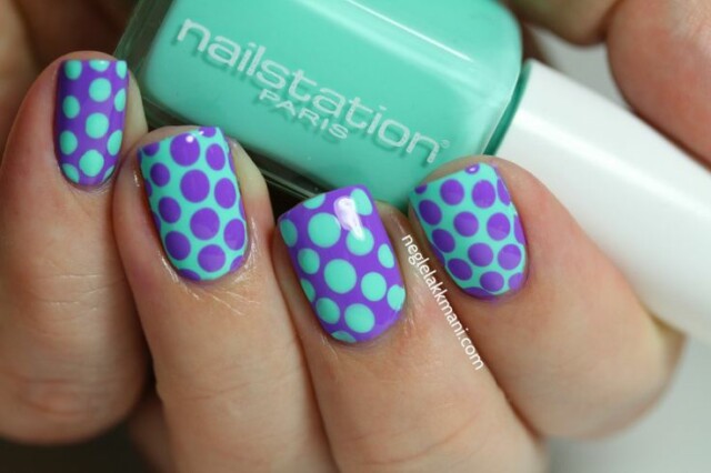5. Elegant Dotted and Striped Nail Designs - wide 9