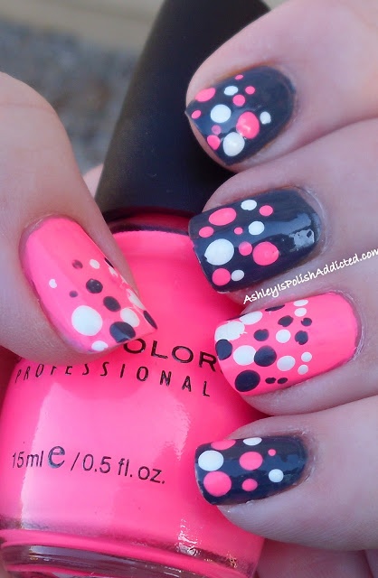 30 Amazing Dots Nail Art Ideas