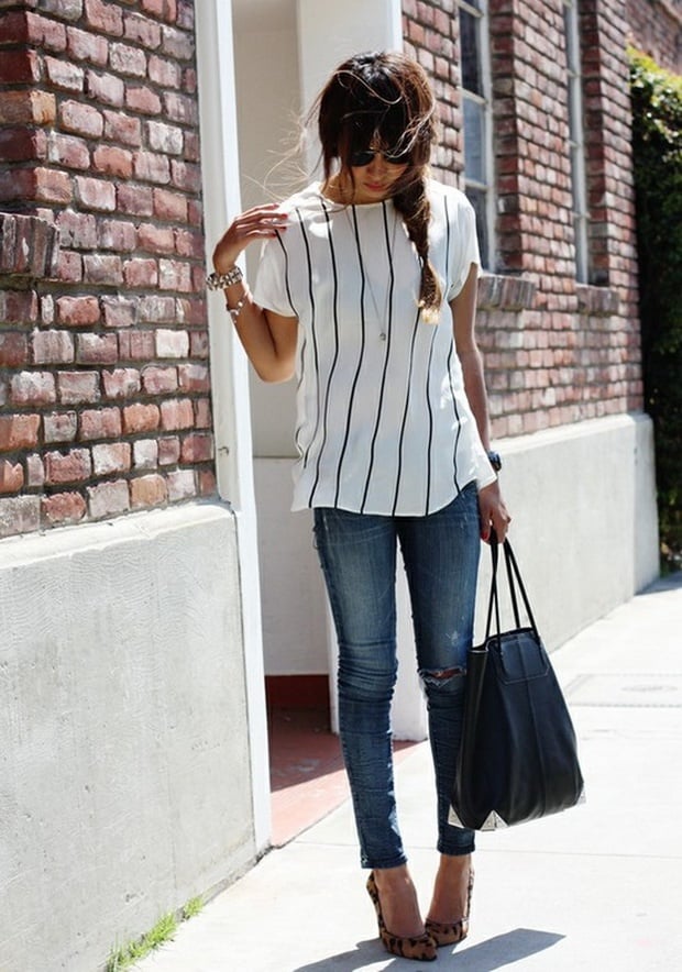 Stripes for Summer- 24 trendy outfit ideas (1)