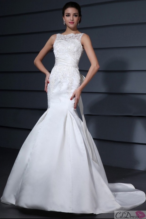 23 Elegant and Glamorous Wedding Dresses (4)