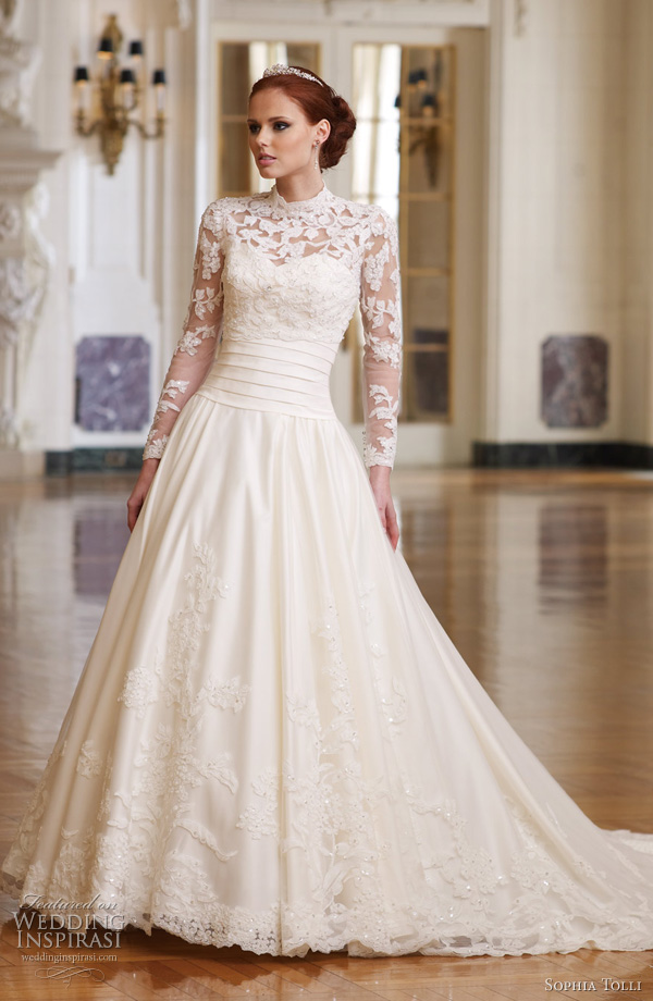 23 Elegant and Glamorous Wedding Dresses (5)