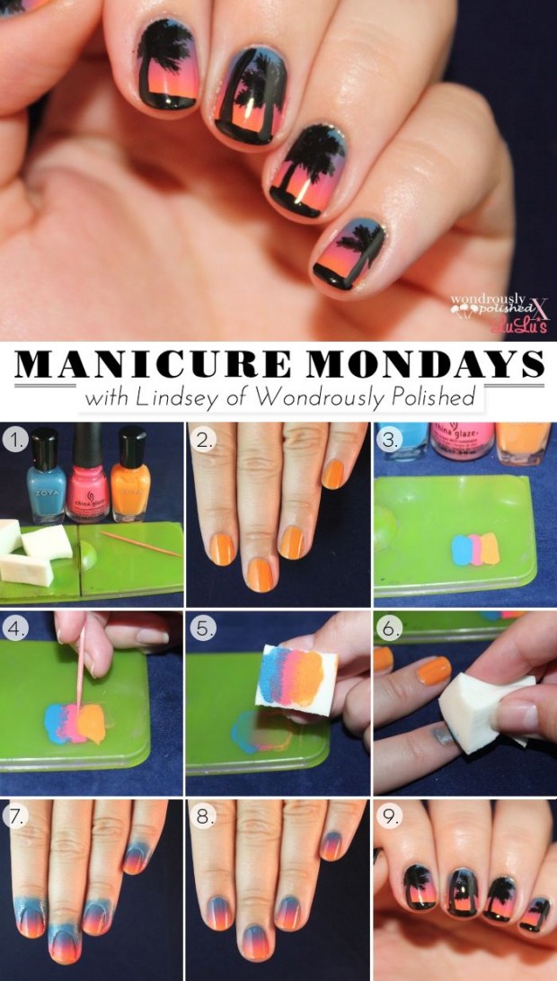 25 Fun and Easy Nail Art Tutorials (15)