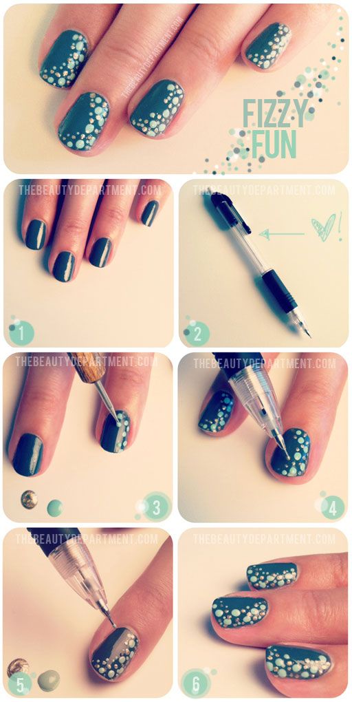 25 Fun and Easy Nail Art Tutorials (24)