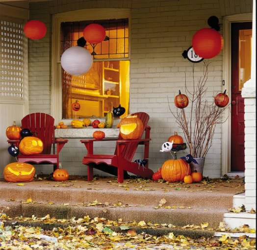 25 Great Fall Porch Decoration Ideas - Porch, ideas, falls, decoration