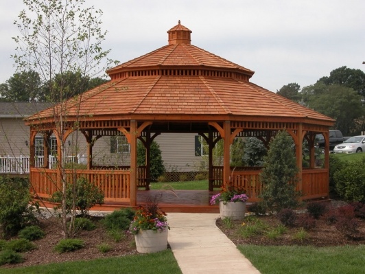 25 Interesting Gazebo Ideas for Your Garden (11)