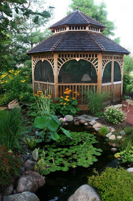 25 Interesting Gazebo Ideas for Your Garden (12)