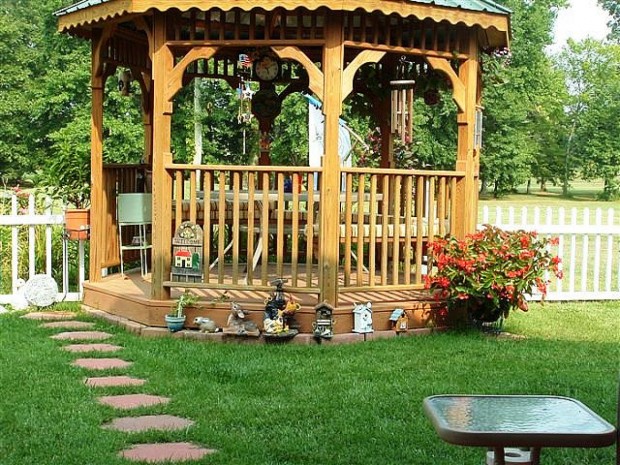 25 Interesting Gazebo Ideas for Your Garden (19)