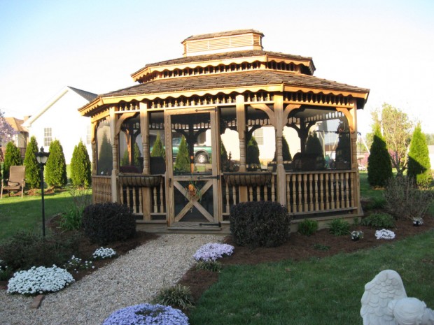 25 Interesting Gazebo Ideas for Your Garden (22)