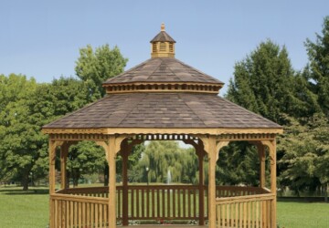 23 Interesting Gazebo Ideas for Your Garden - outdoors, ideas, Gazebo, garden, decor