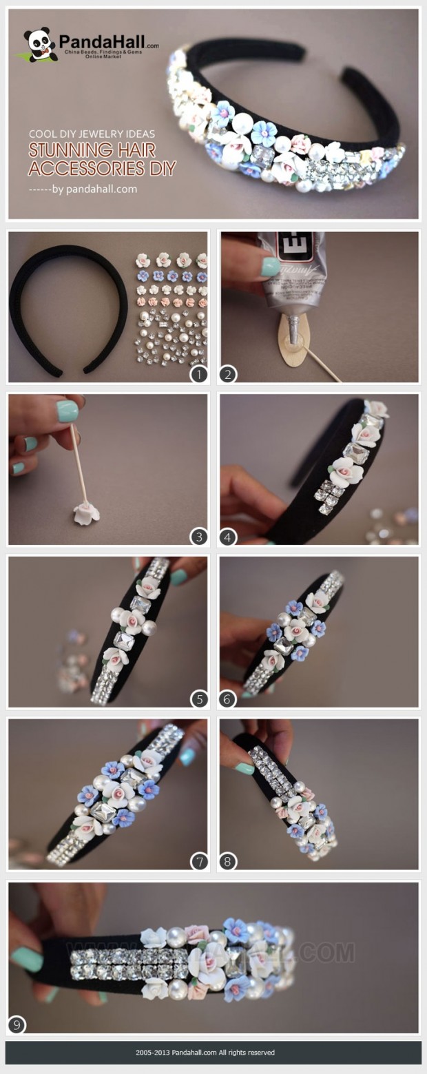 25 Stylish DIY Hair Accessories (6)