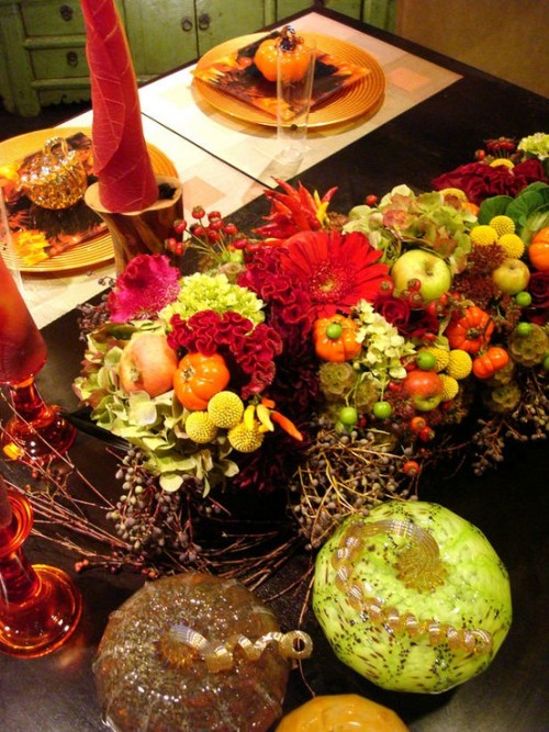 26 Great Fall Table Decorating Ideas (1)