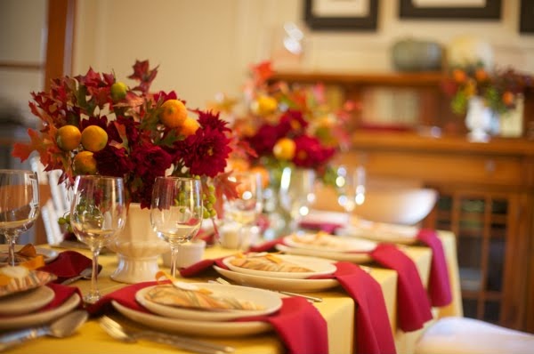 26 Great Fall Table Decorating Ideas (13)