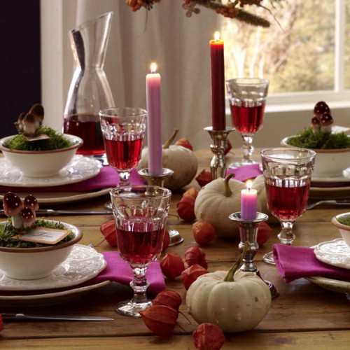 26 Great Fall Table Decorating Ideas (16)