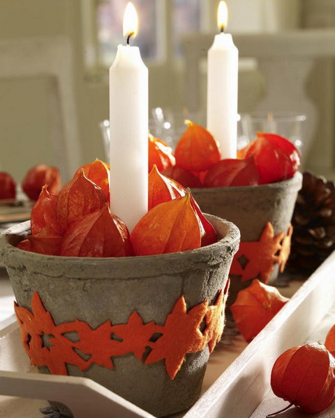 26 Great Fall Table Decorating Ideas (20)