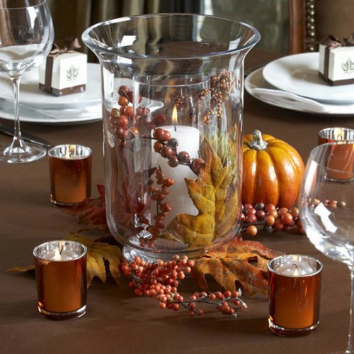 26 Great Fall Table Decorating Ideas (22)