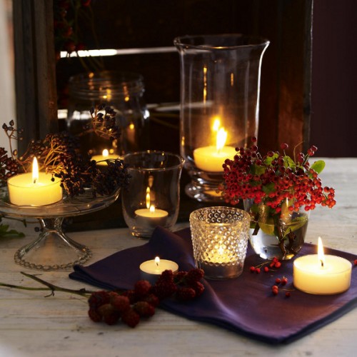 26 Great Fall Table Decorating Ideas (26)