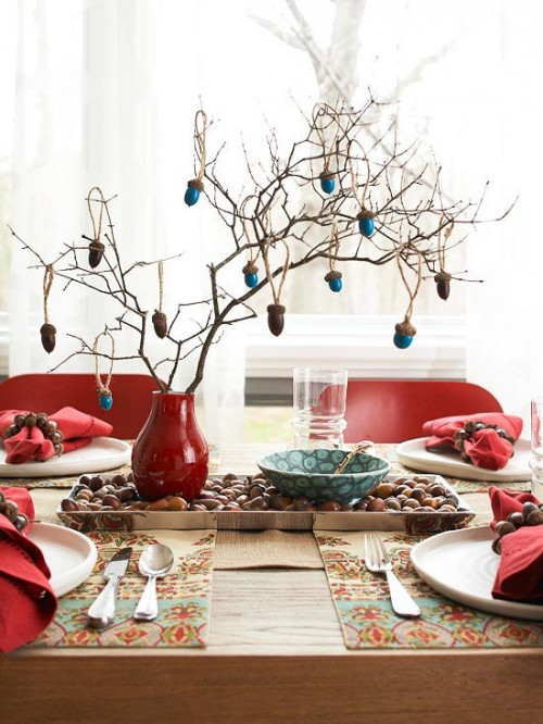 26 Great Fall Table Decorating Ideas (5)