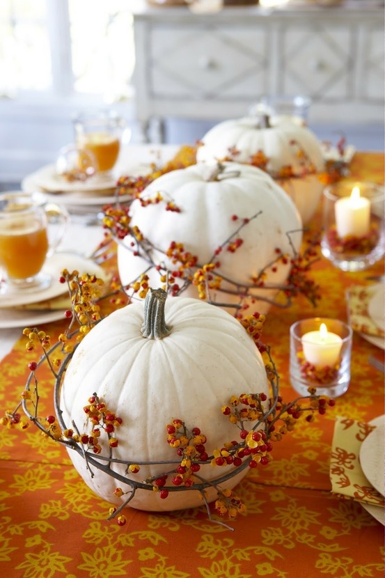 26 Great Fall Table Decorating Ideas (9)