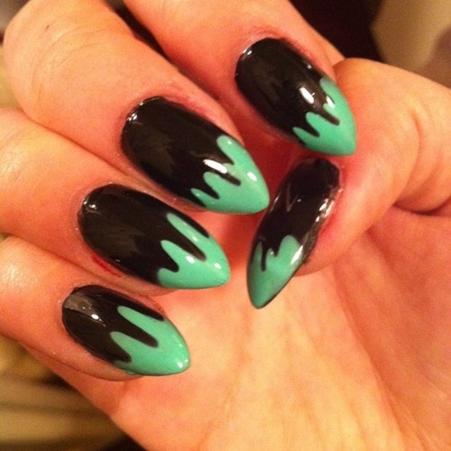 27 Amazing Pointed Nail Art Ideas (10)