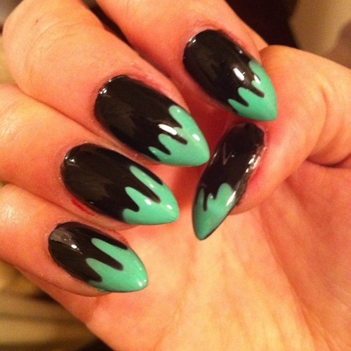 25 Amazing Pointed Nail Art Ideas