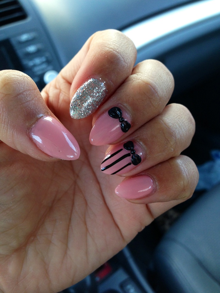 25 Amazing Pointed Nail Art Ideas